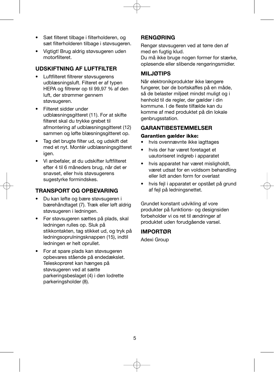 Melissa 740-109 User Manual | Page 5 / 27