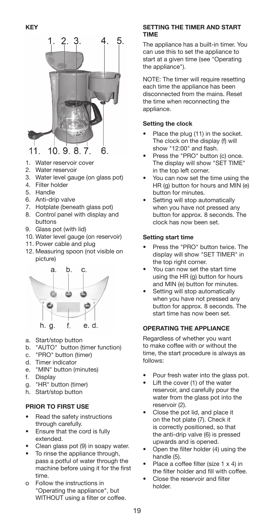 Melissa 645-093/94 User Manual | Page 19 / 30