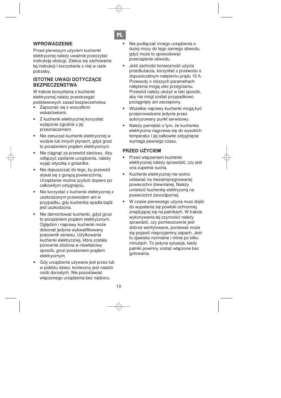 Melissa ide line 750-026 User Manual | Page 13 / 15