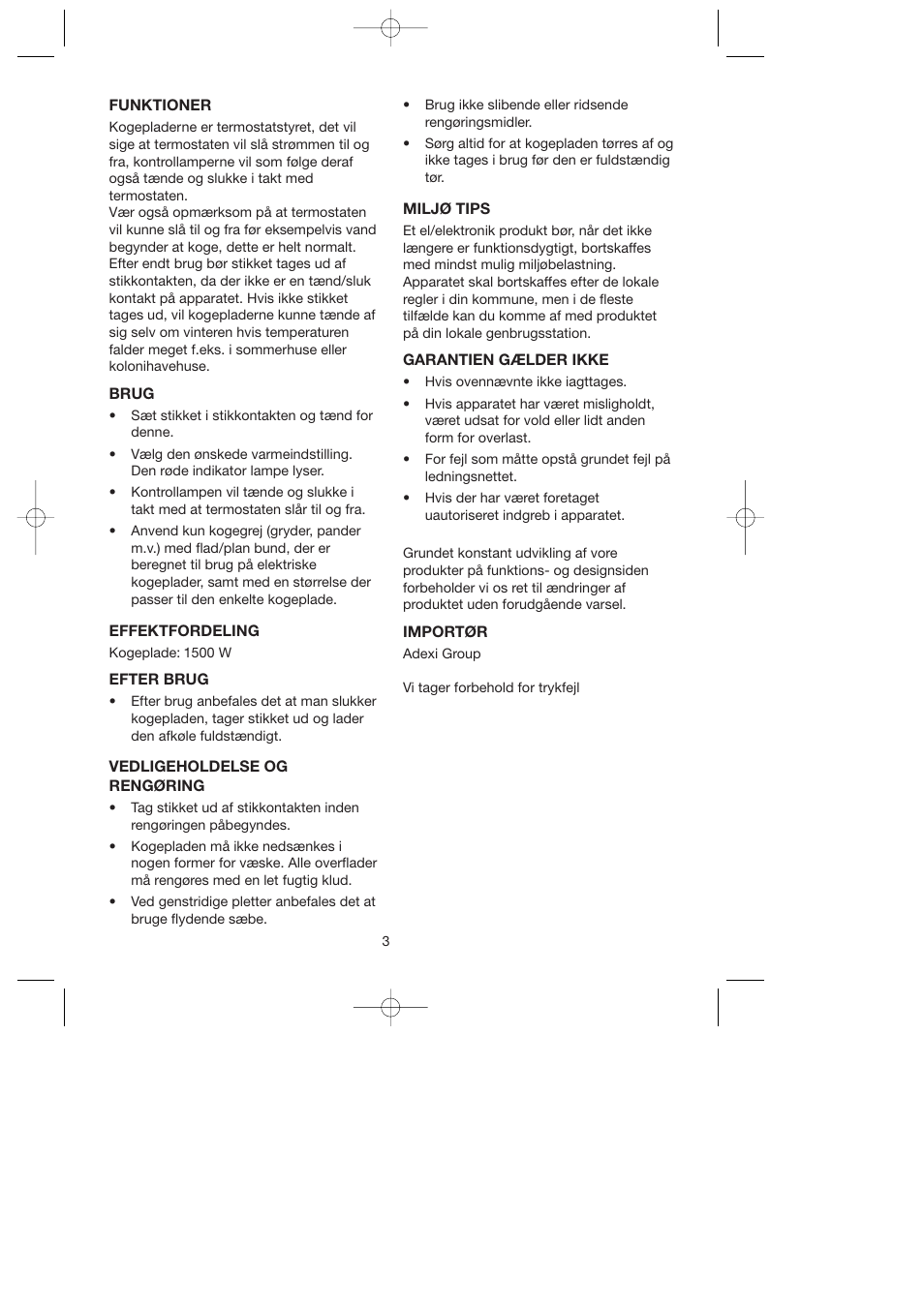 Melissa ide line 750-026 User Manual | Page 3 / 15