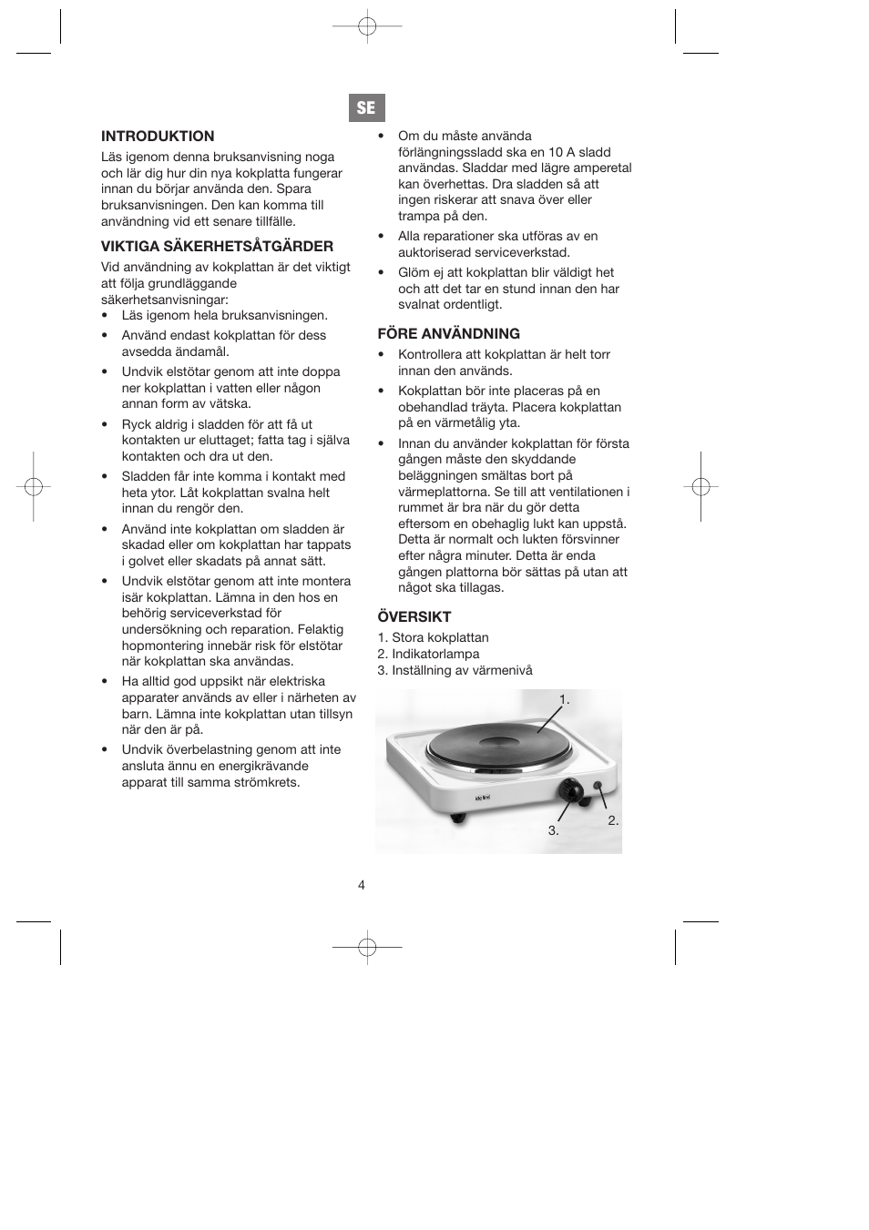 Melissa ide line 750-026 User Manual | Page 4 / 15