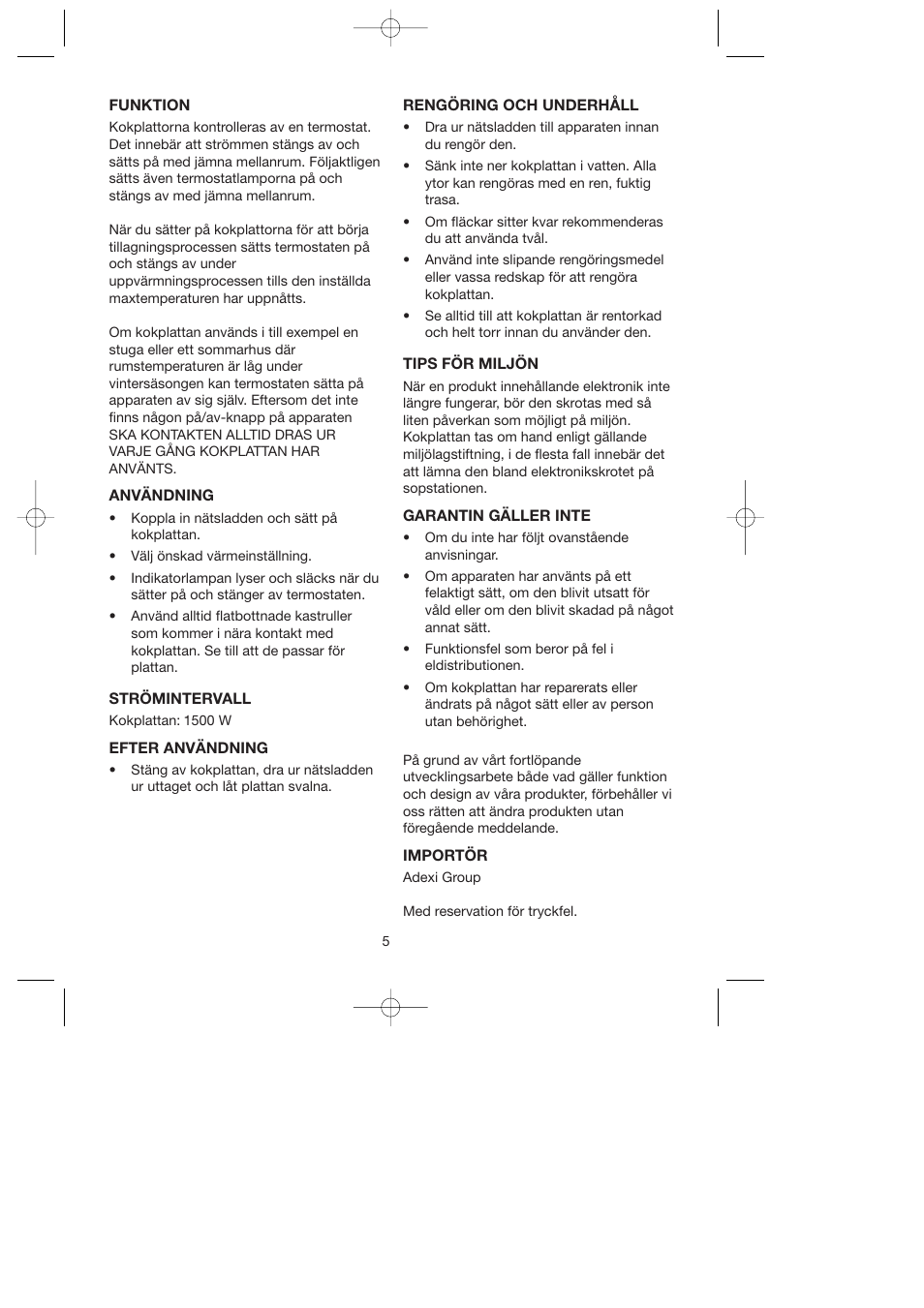 Melissa ide line 750-026 User Manual | Page 5 / 15