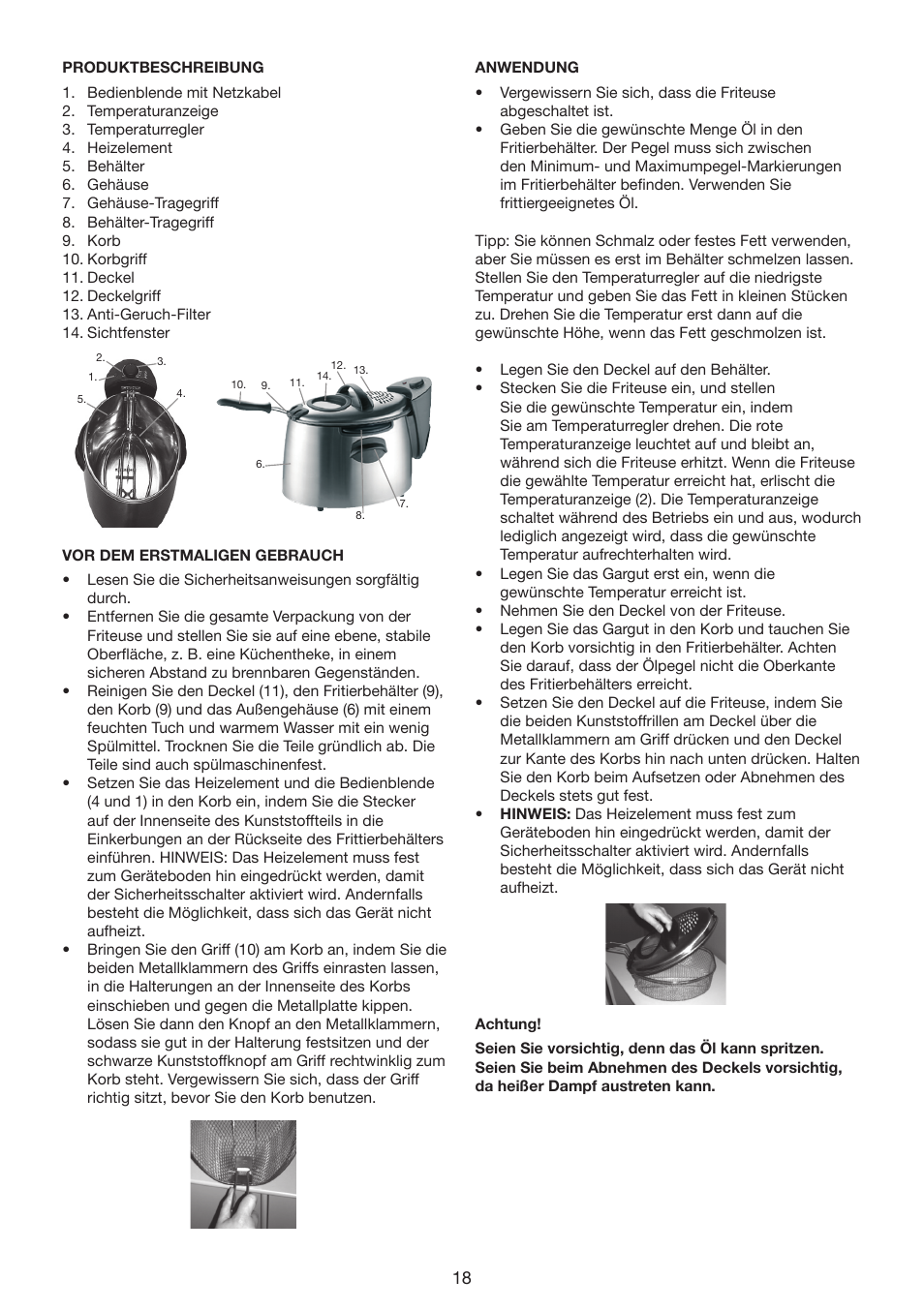 Melissa 643-198 User Manual | Page 18 / 28