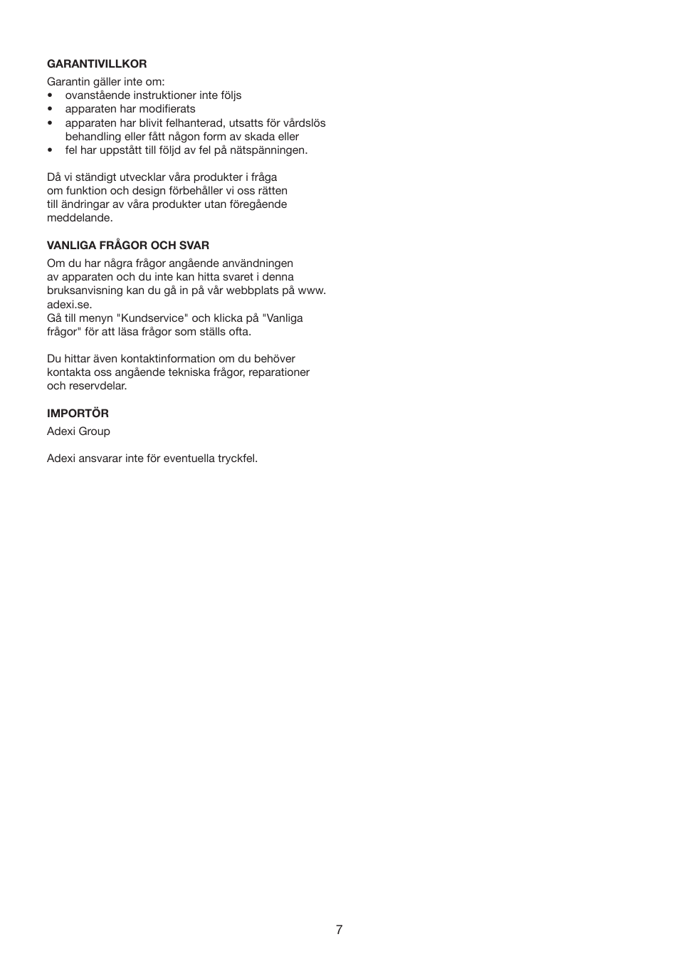 Melissa 246-035 User Manual | Page 7 / 23
