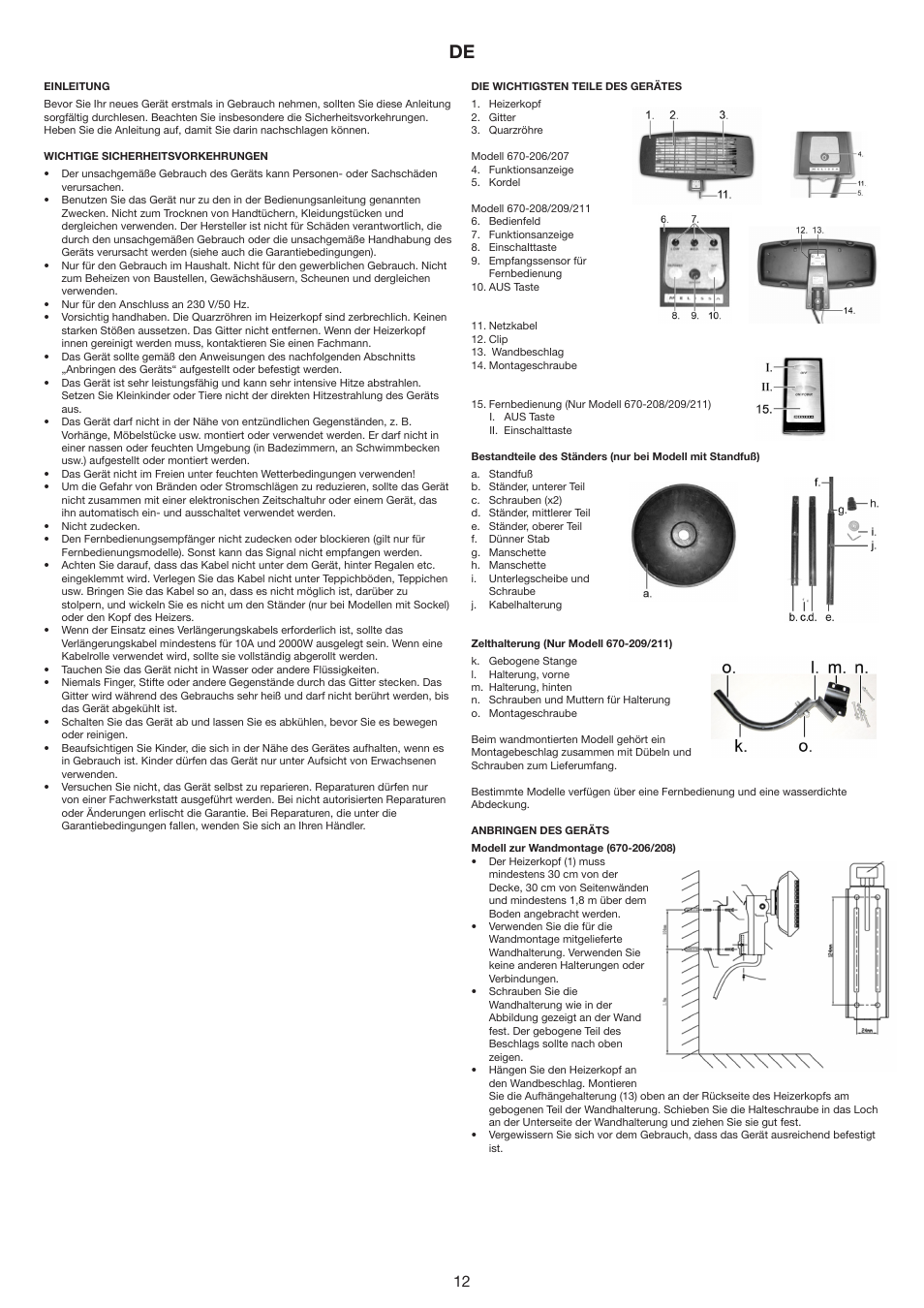 Melissa 670-206 User Manual | Page 12 / 22