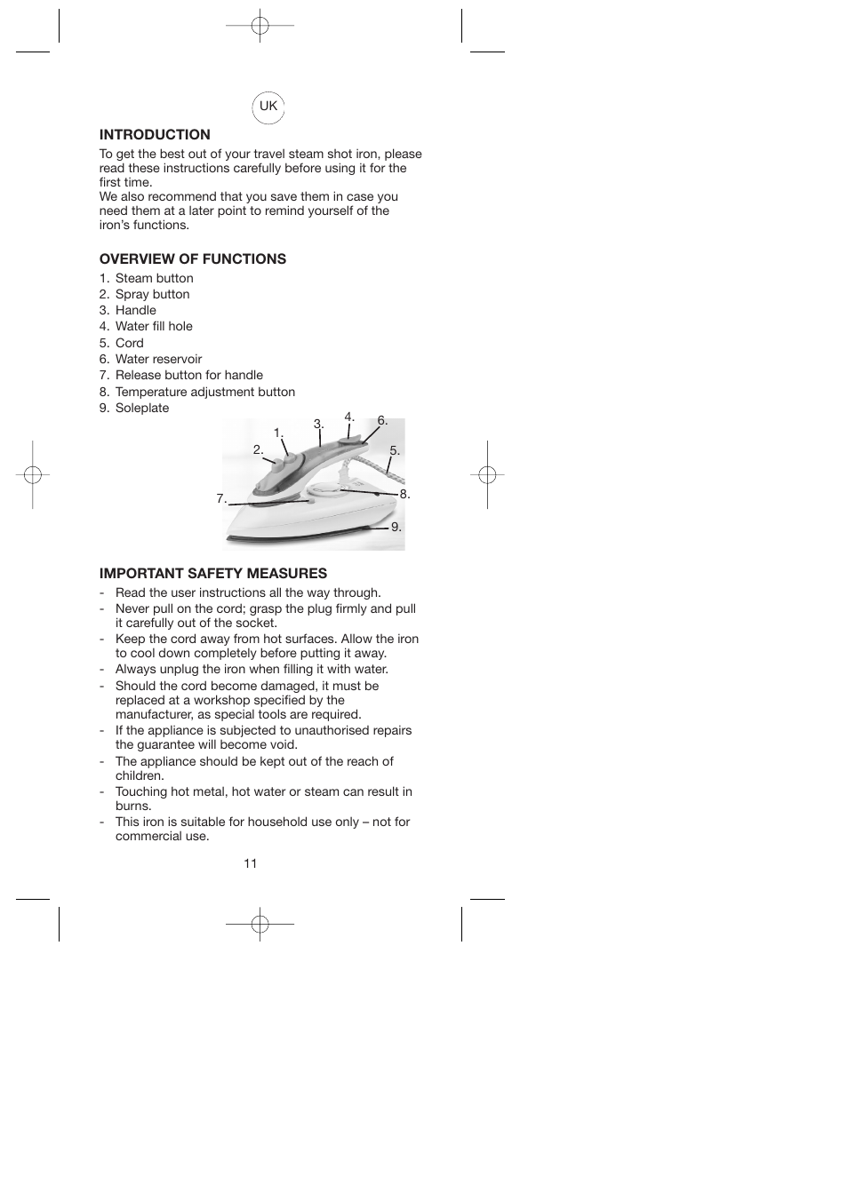 Melissa 741-043 User Manual | Page 11 / 21