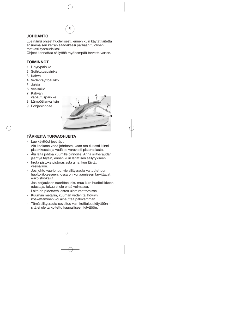 Melissa 741-043 User Manual | Page 8 / 21