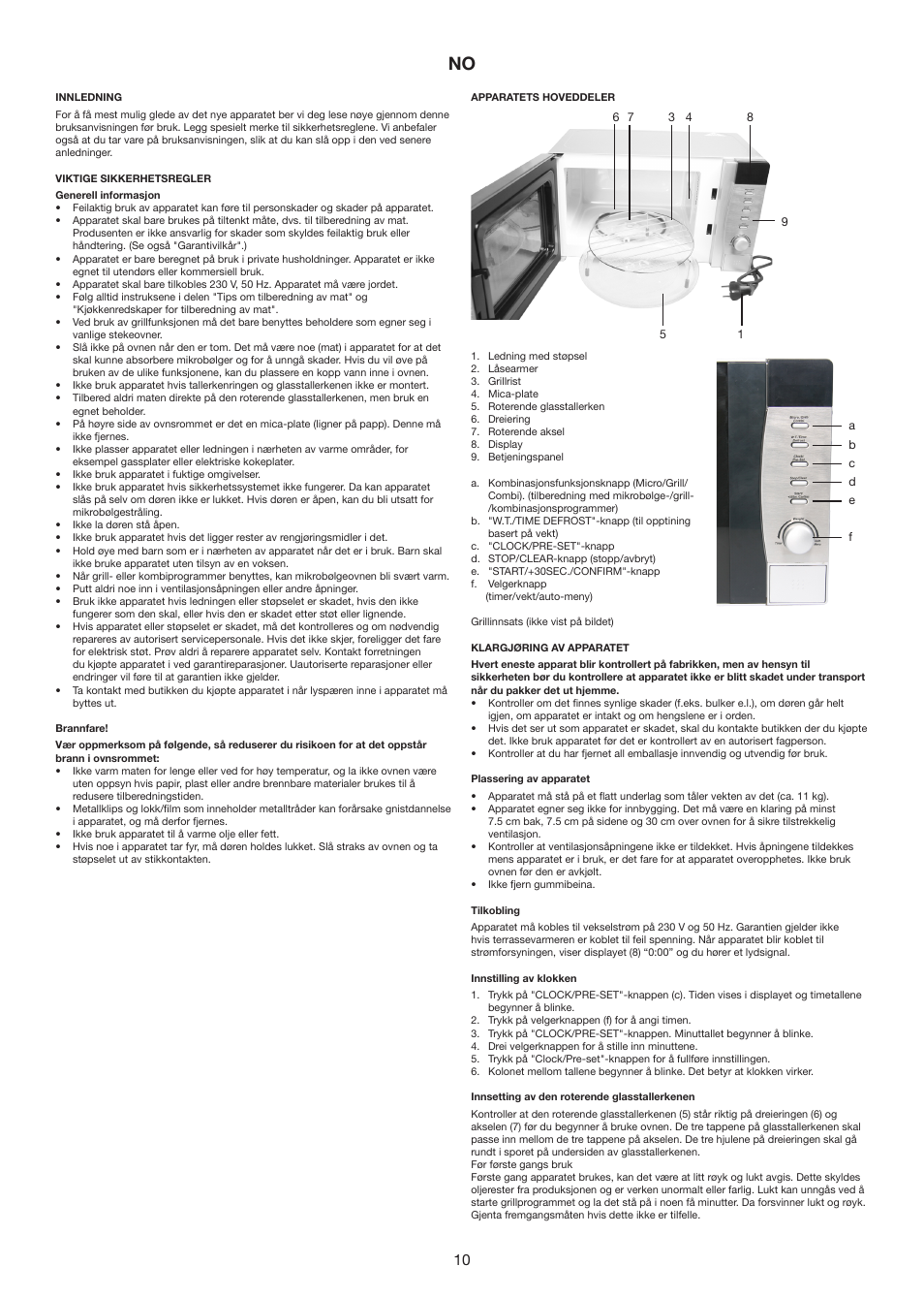 Melissa ide line 753-133 User Manual | Page 10 / 30