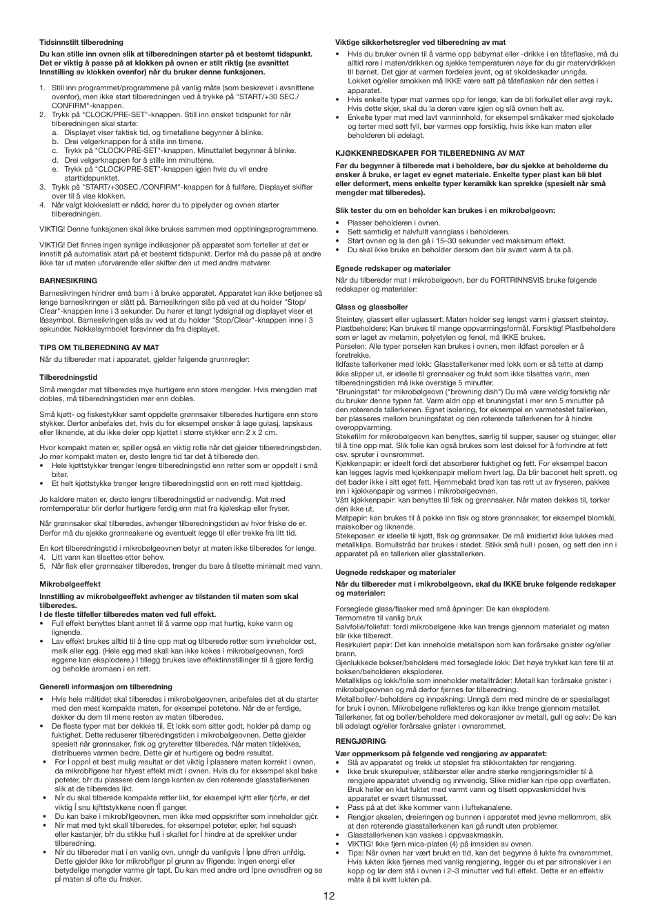 Melissa ide line 753-133 User Manual | Page 12 / 30