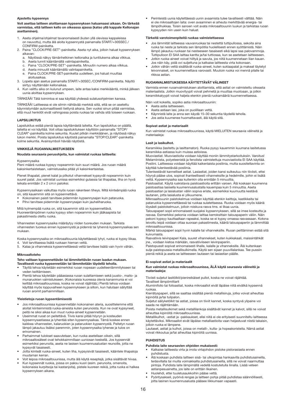 Melissa ide line 753-133 User Manual | Page 16 / 30