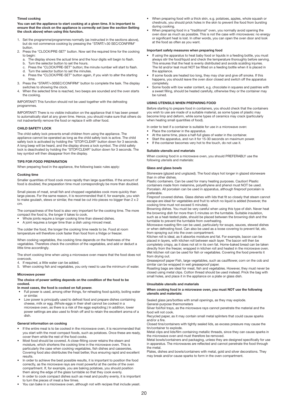 Melissa ide line 753-133 User Manual | Page 20 / 30