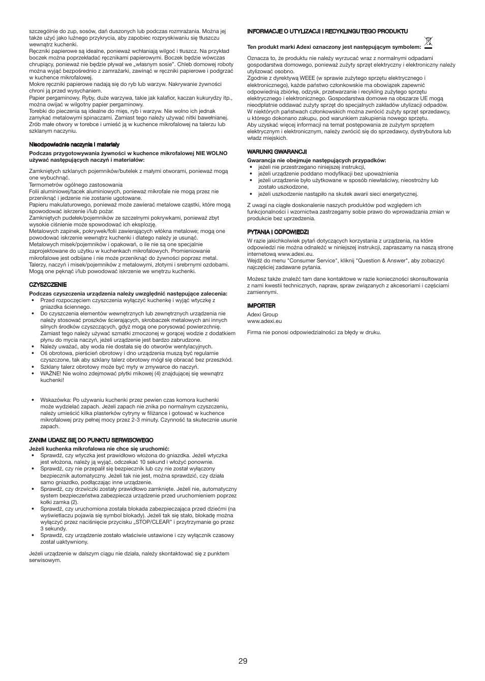 Melissa ide line 753-133 User Manual | Page 29 / 30