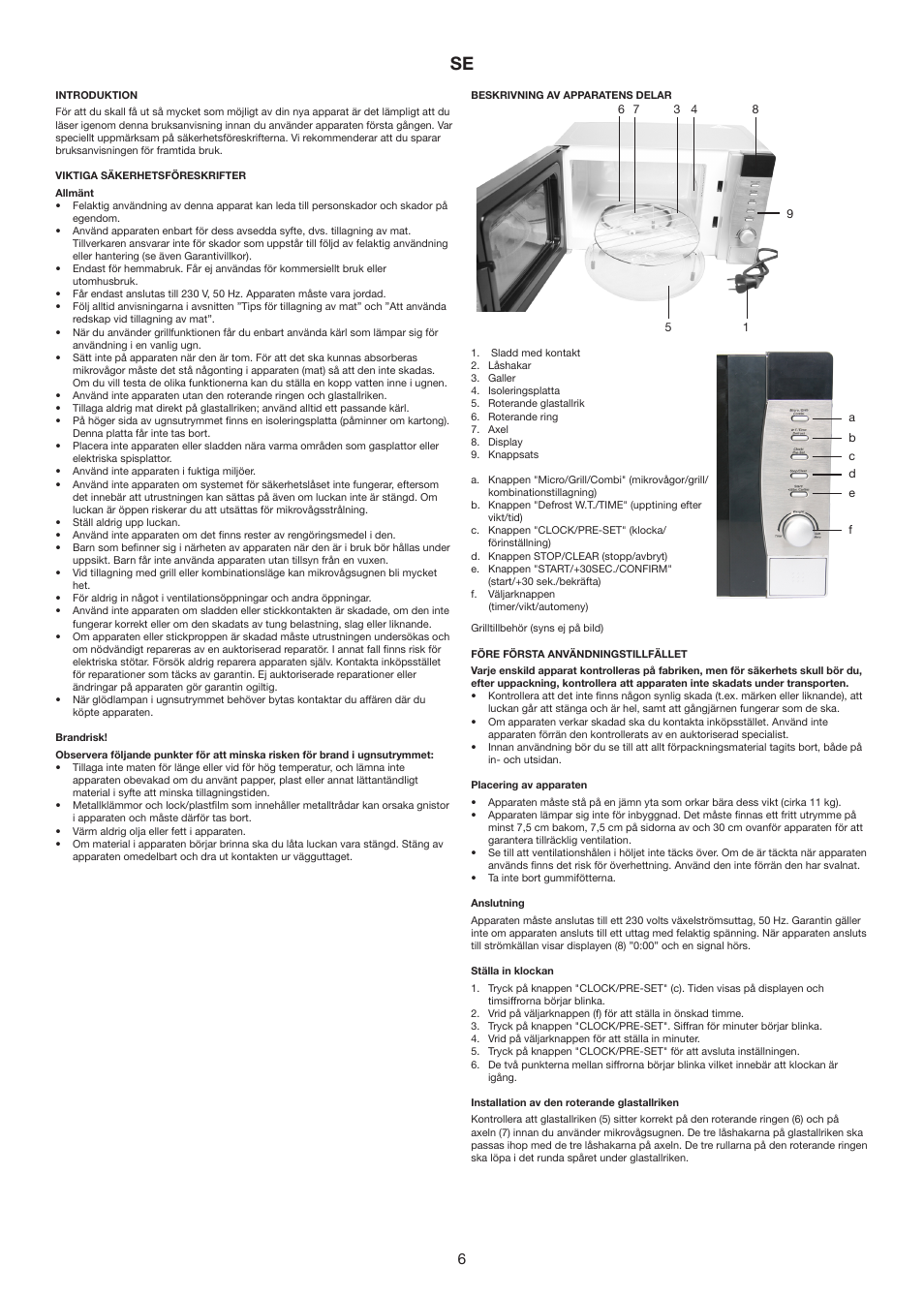 Melissa ide line 753-133 User Manual | Page 6 / 30