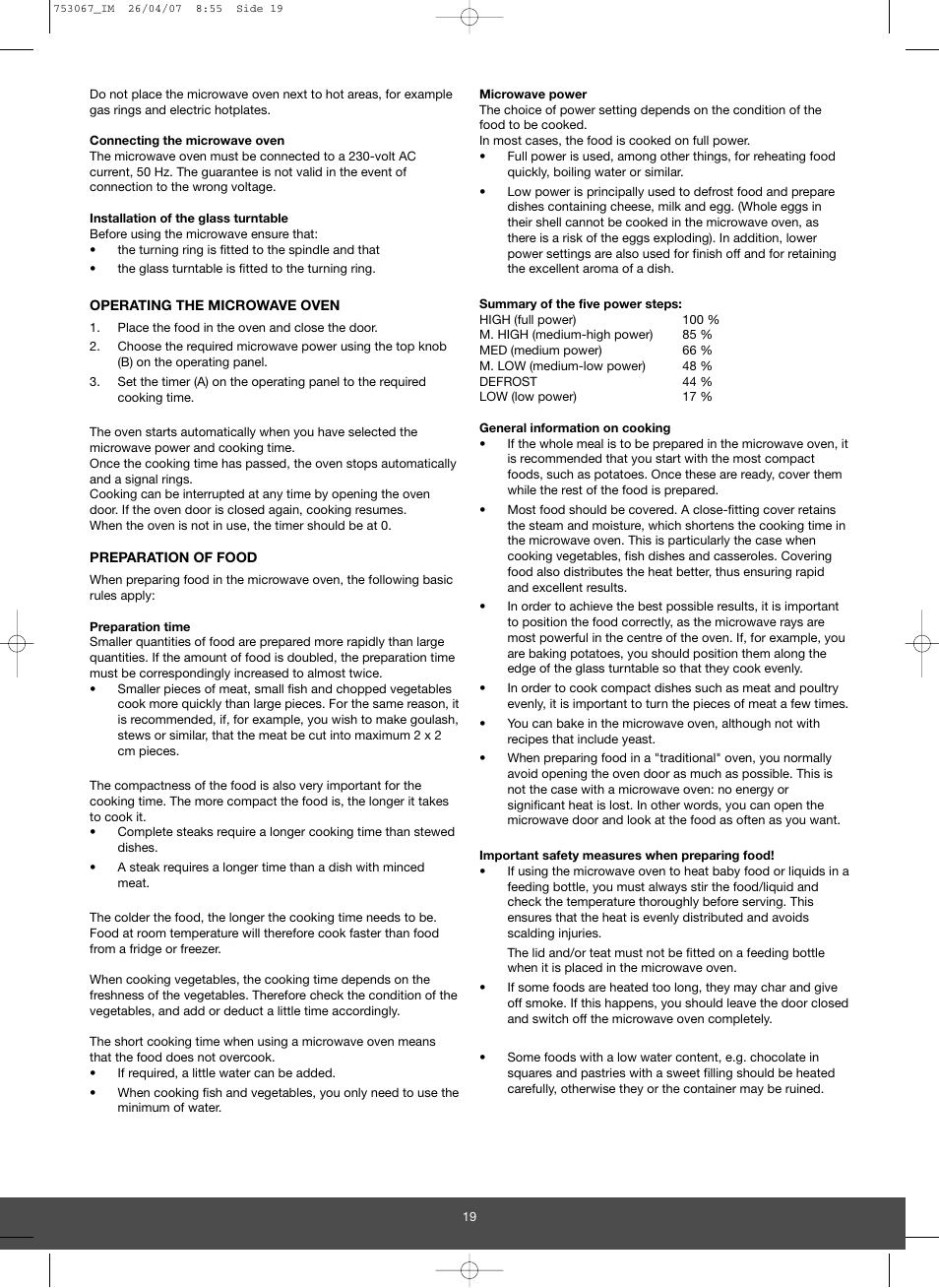 Melissa 753-067 User Manual | Page 19 / 33