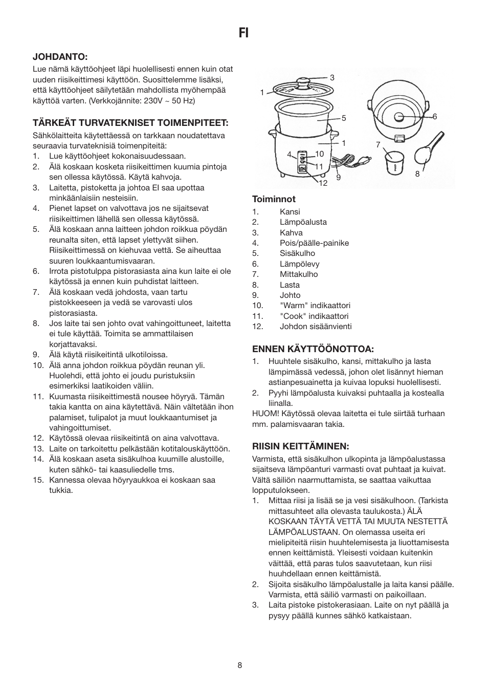 Melissa N/A User Manual | Page 8 / 16