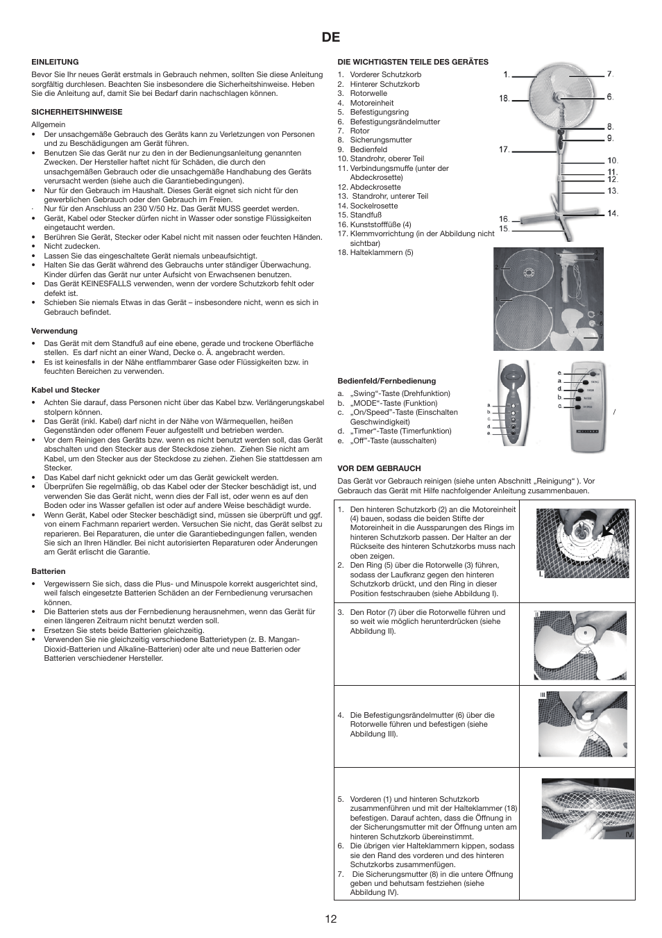 Melissa 671-121 User Manual | Page 12 / 17