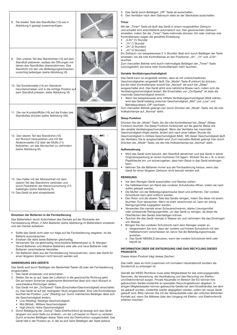 Melissa 671-121 User Manual | Page 13 / 17