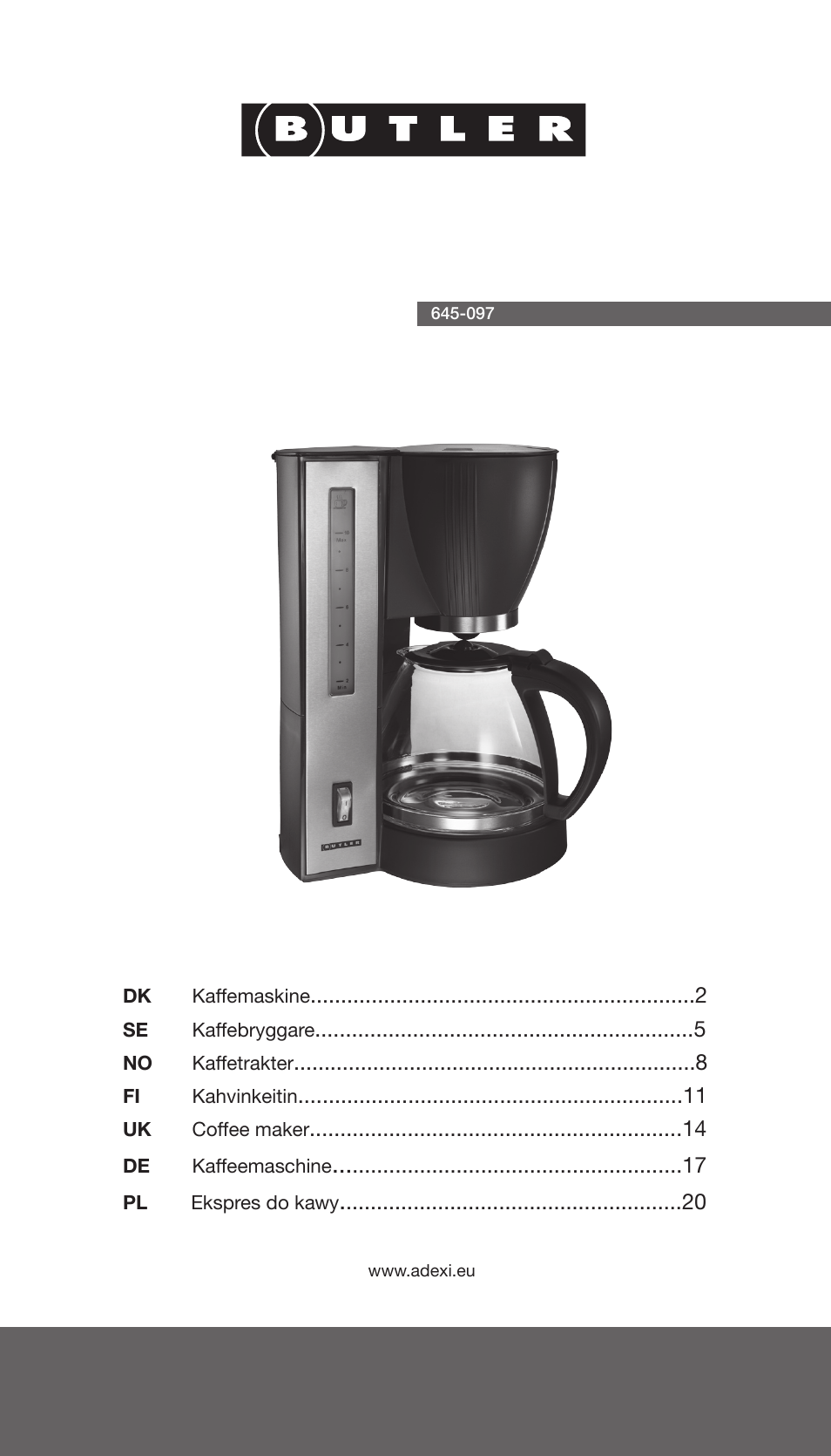 Melissa 645-097 User Manual | 24 pages