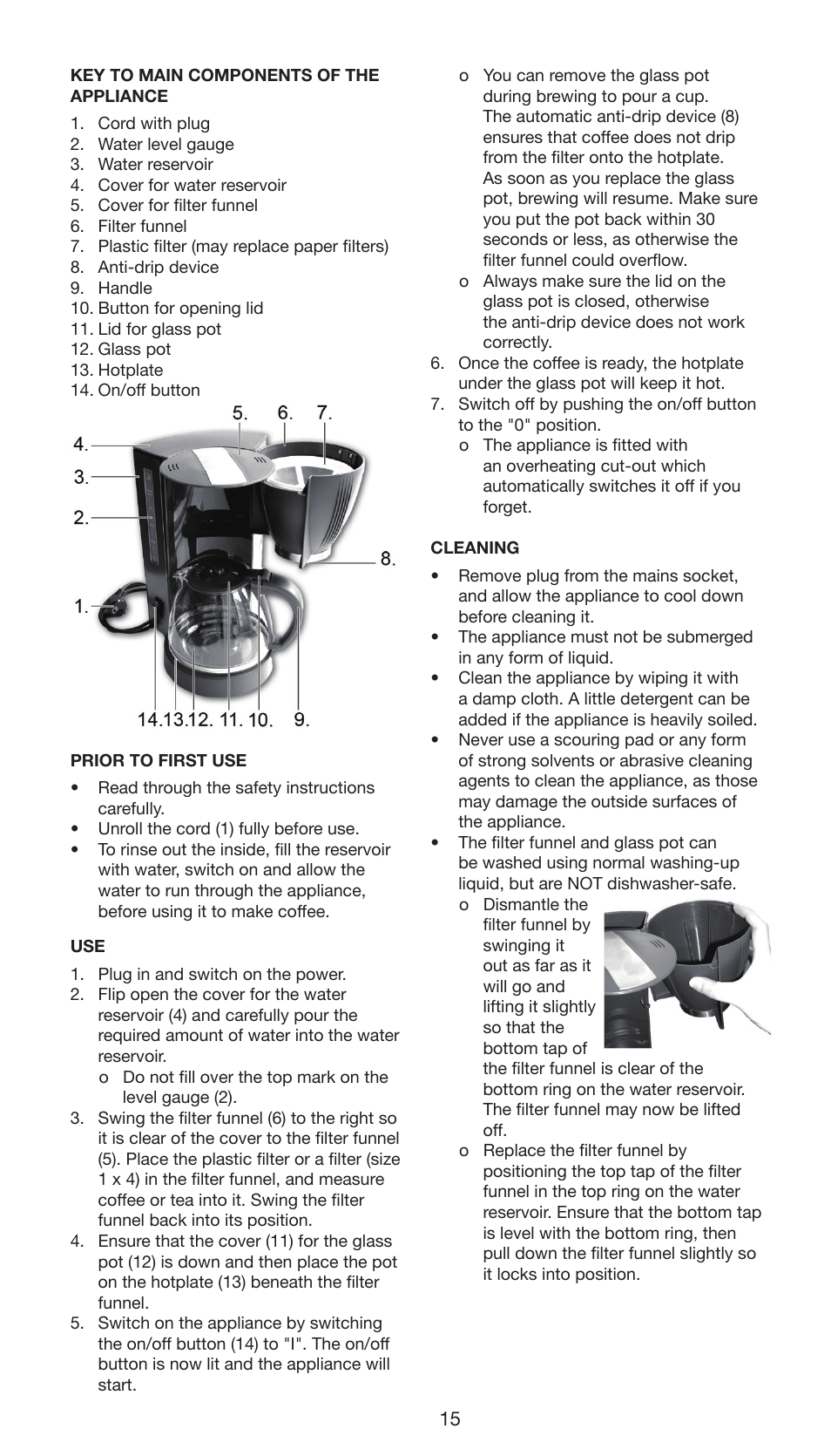 Melissa 645-097 User Manual | Page 15 / 24