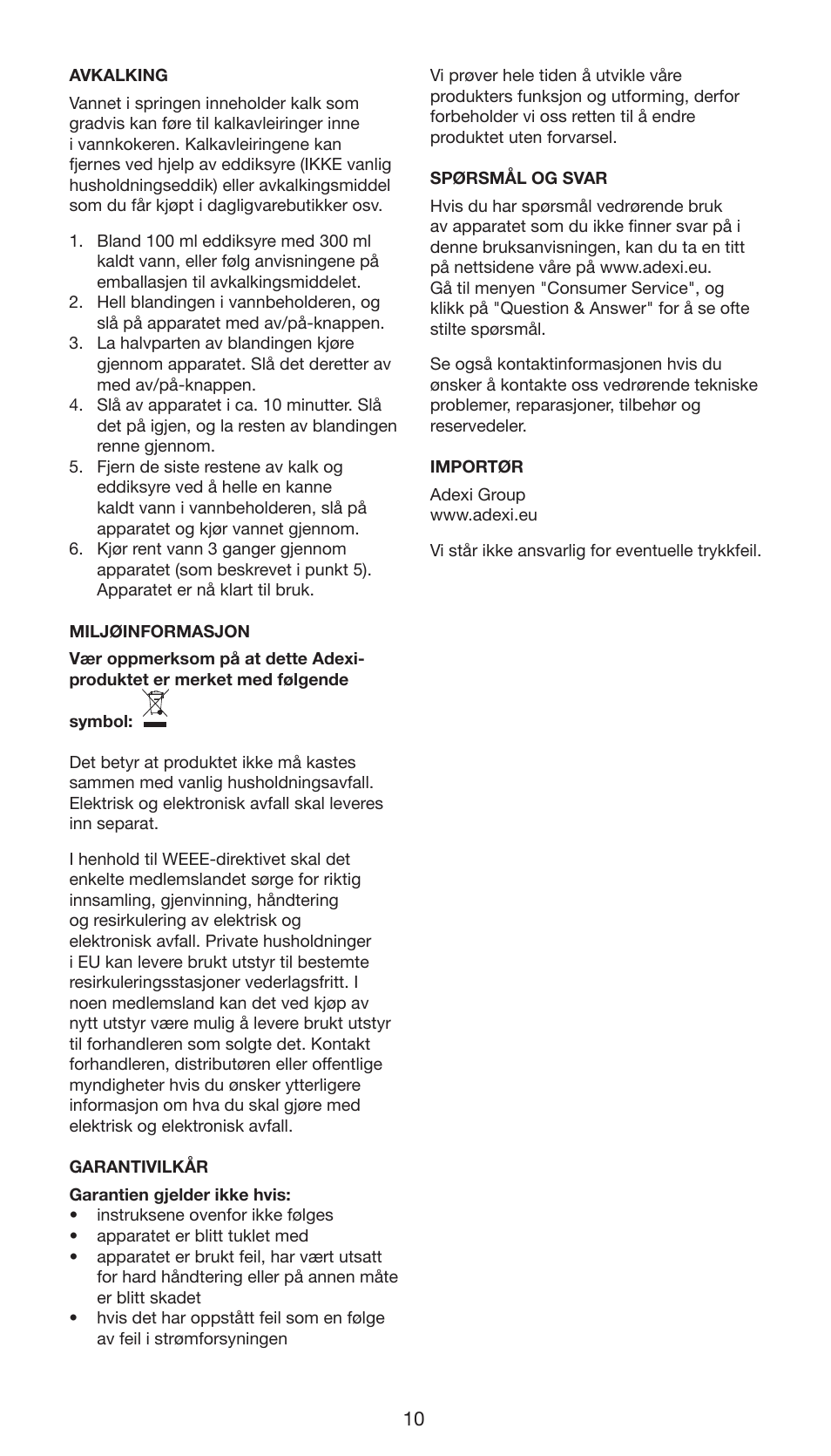 Melissa ide line 745-192 User Manual | Page 10 / 24