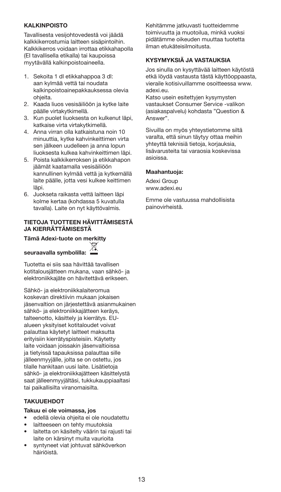 Melissa ide line 745-192 User Manual | Page 13 / 24