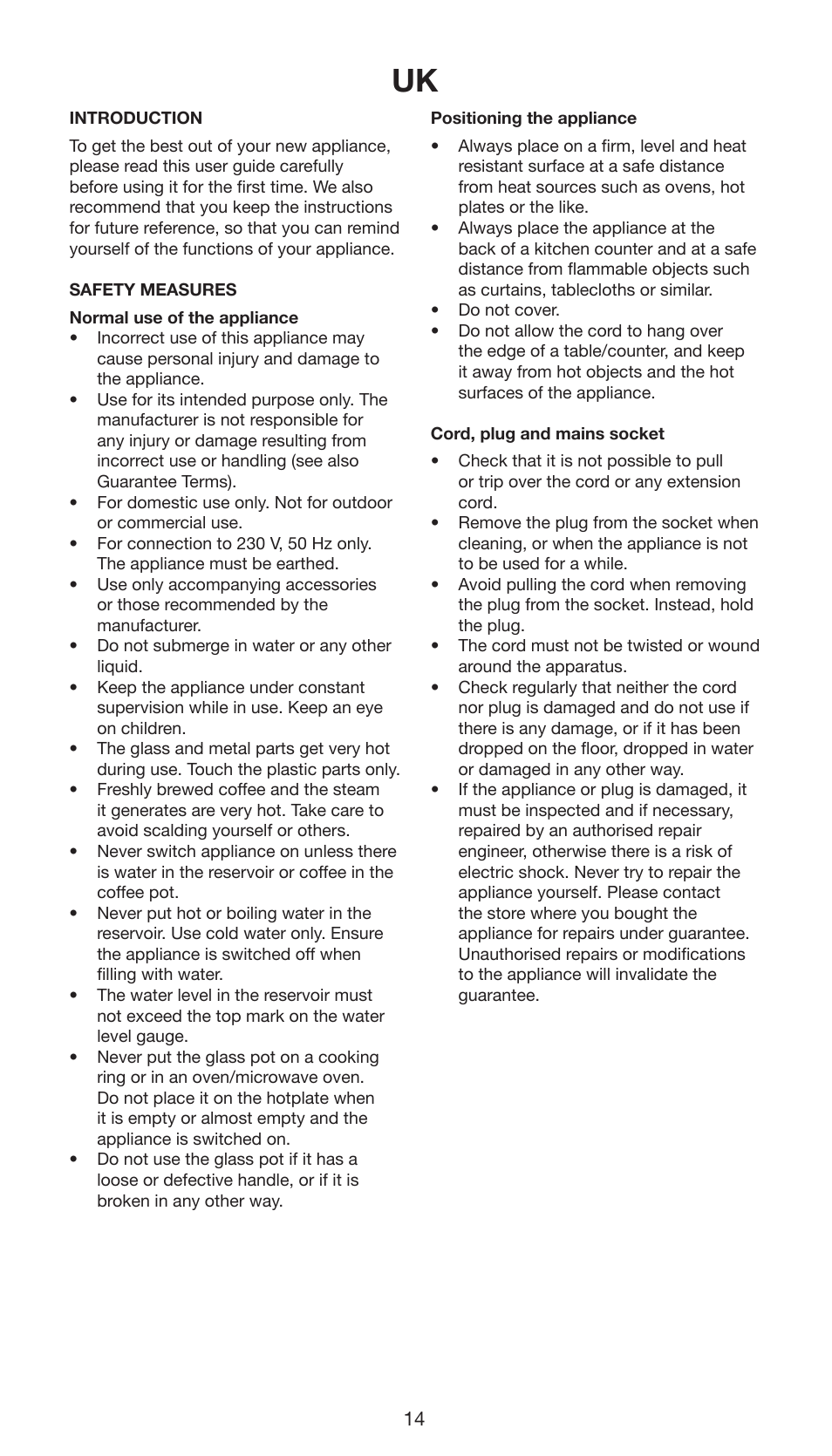 Melissa ide line 745-192 User Manual | Page 14 / 24