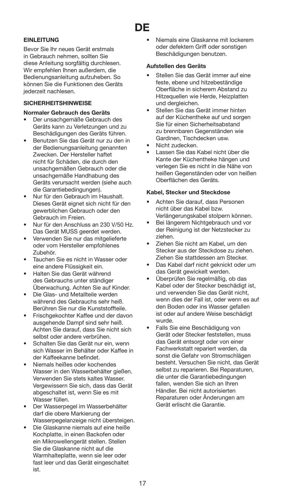 Melissa ide line 745-192 User Manual | Page 17 / 24