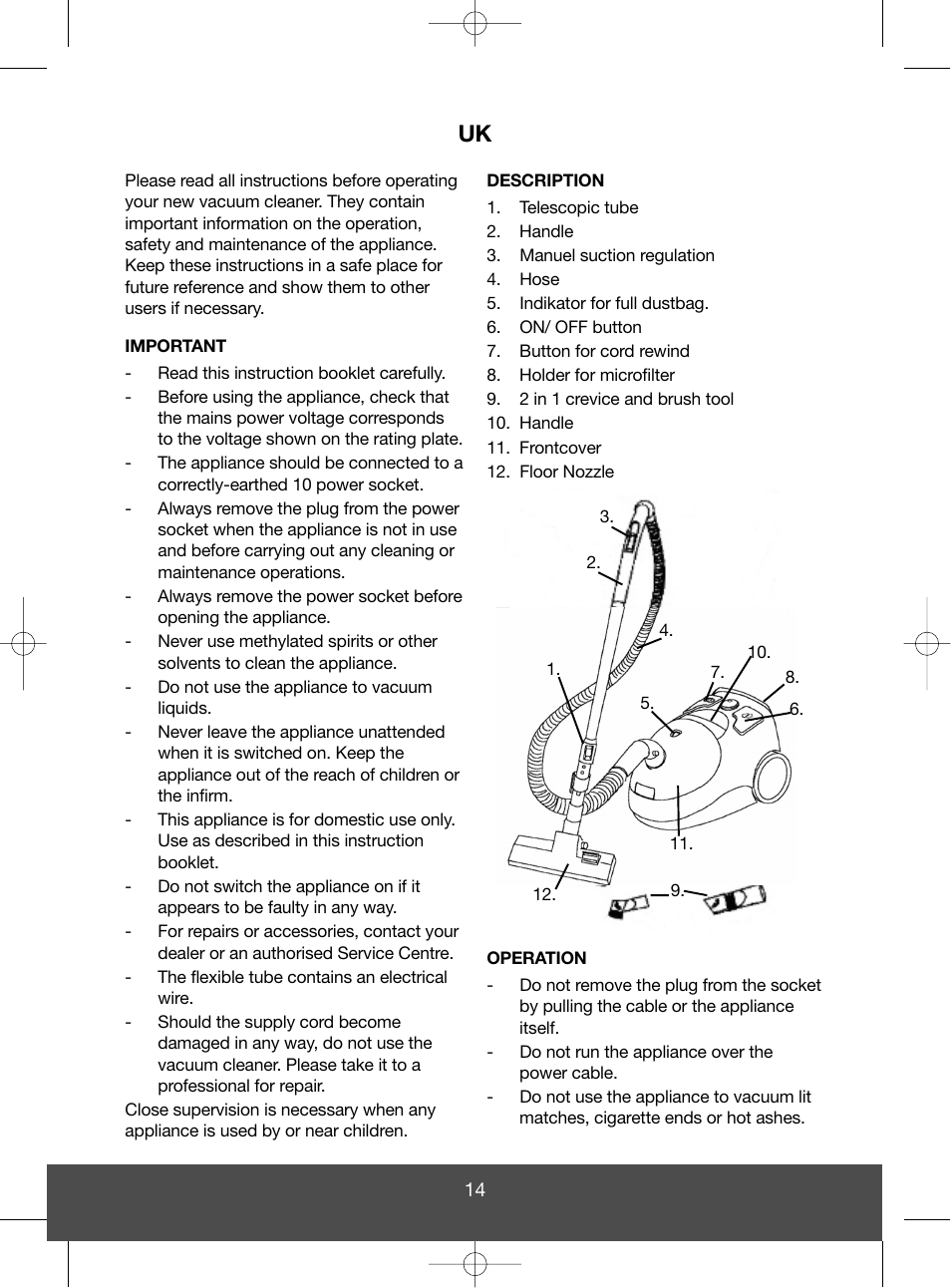 Melissa 640-070 User Manual | Page 14 / 27