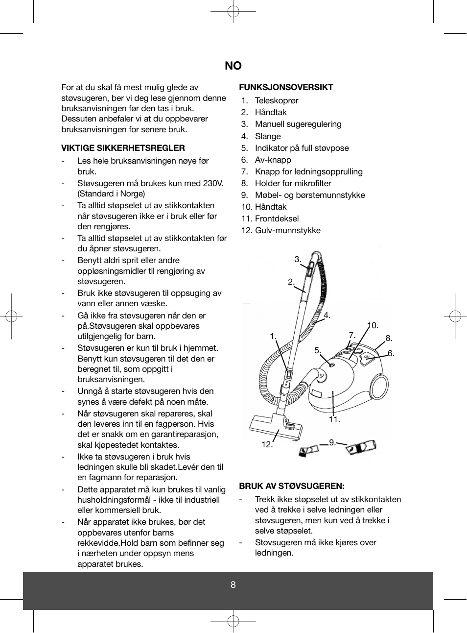 Melissa 640-070 User Manual | Page 8 / 27