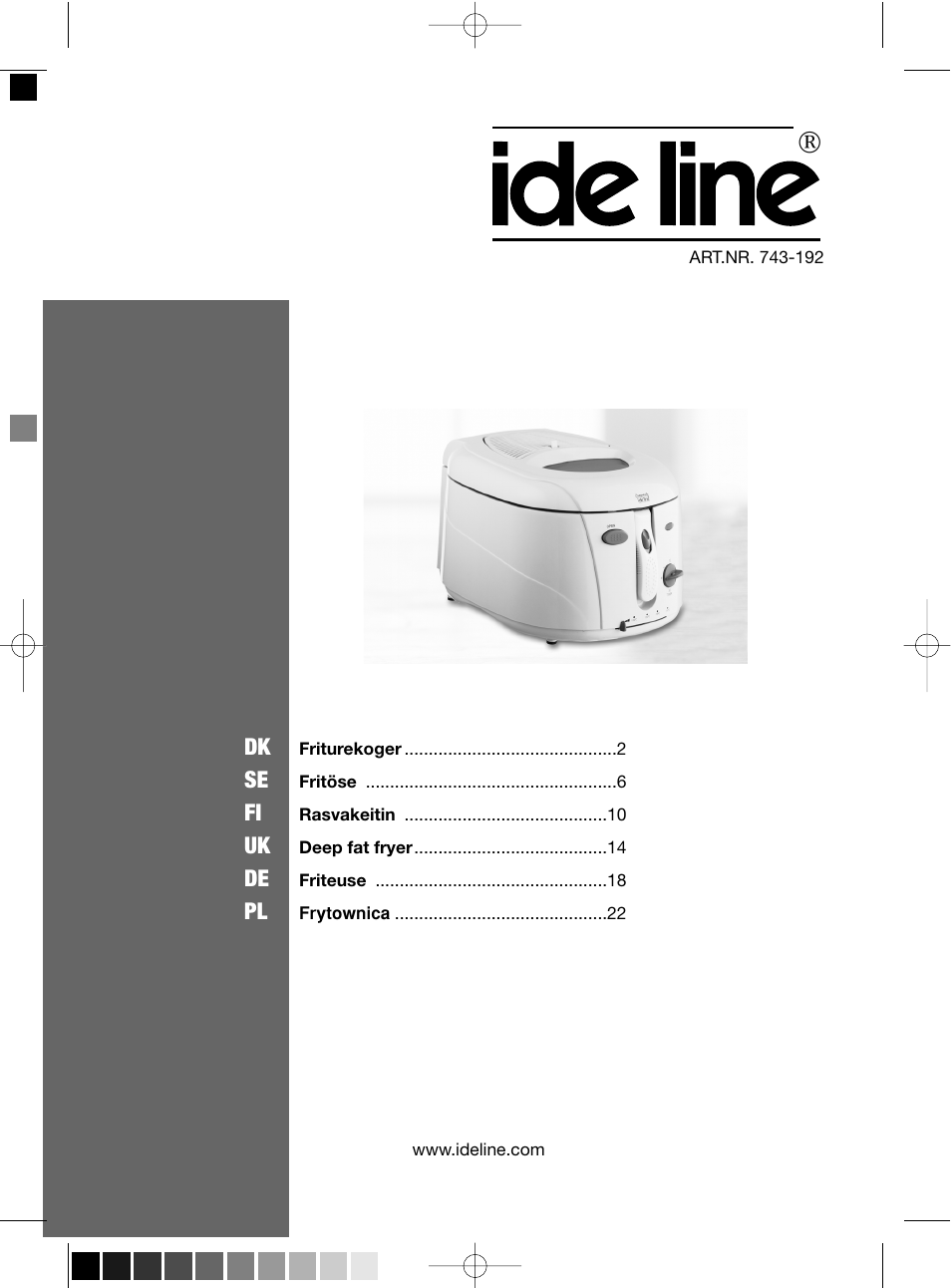 Melissa ide line 743-192 User Manual | 25 pages