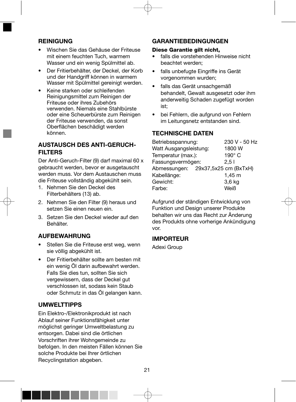 Melissa ide line 743-192 User Manual | Page 21 / 25