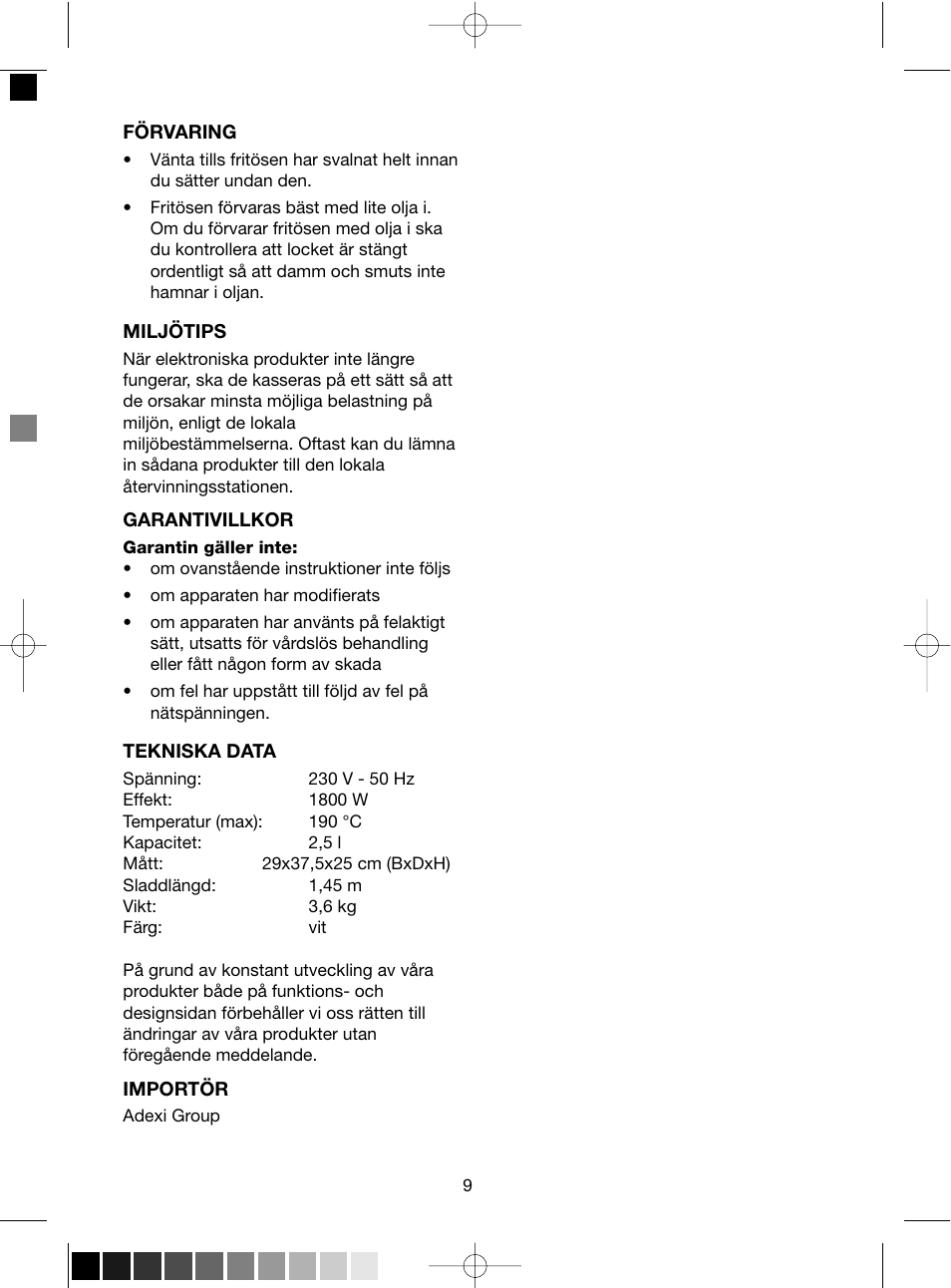 Melissa ide line 743-192 User Manual | Page 9 / 25