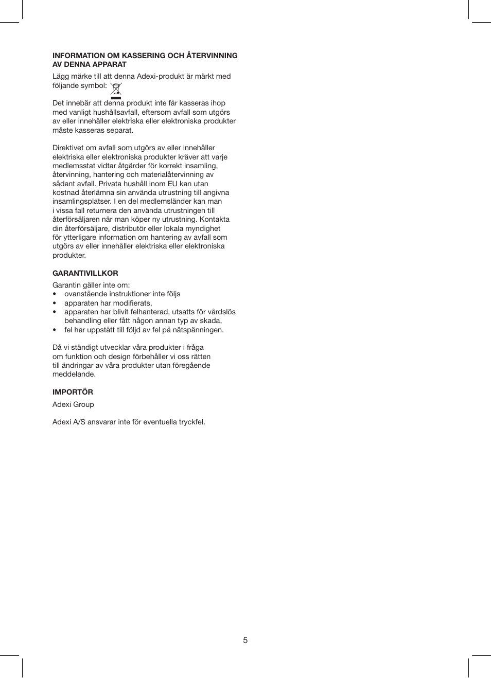 Melissa 635-119 User Manual | Page 5 / 17