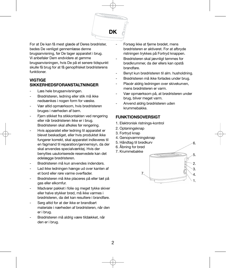 Melissa 243-020 & 021 User Manual | Page 2 / 26