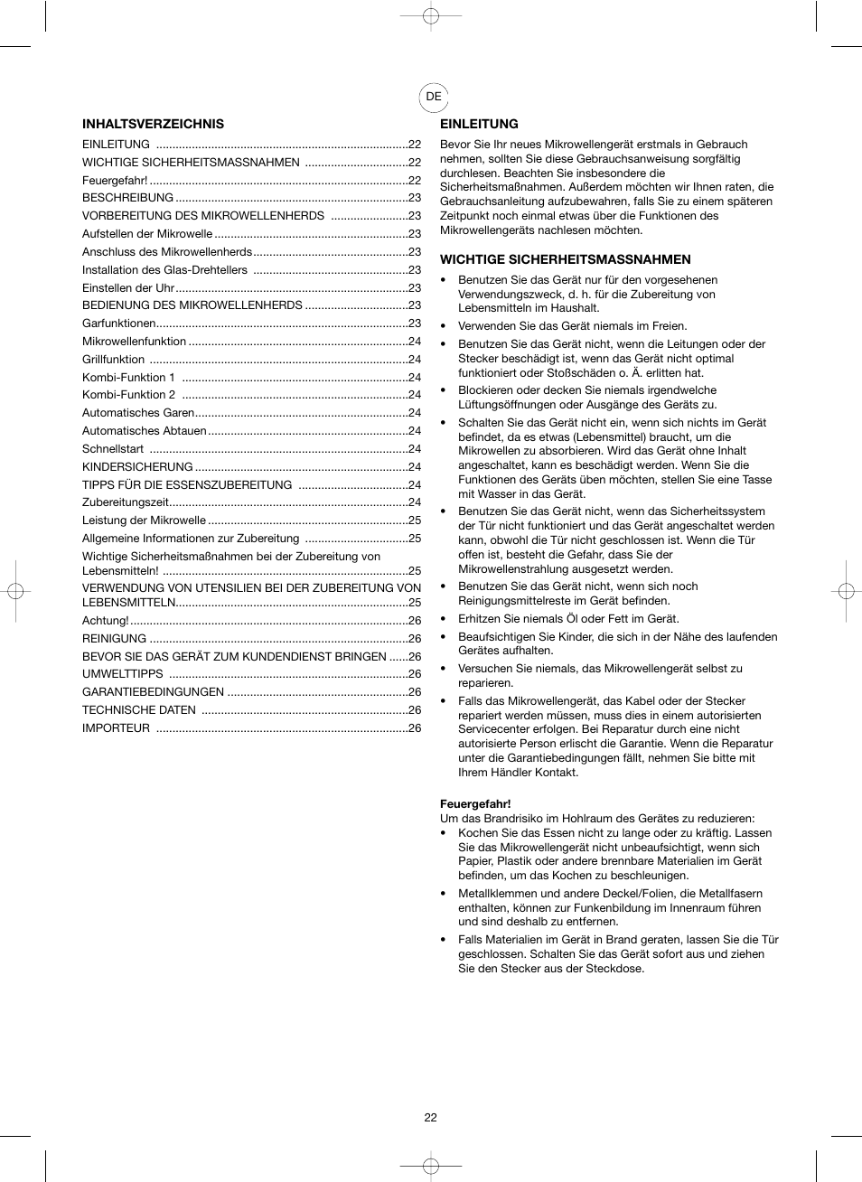 Melissa 753-087 User Manual | Page 22 / 31