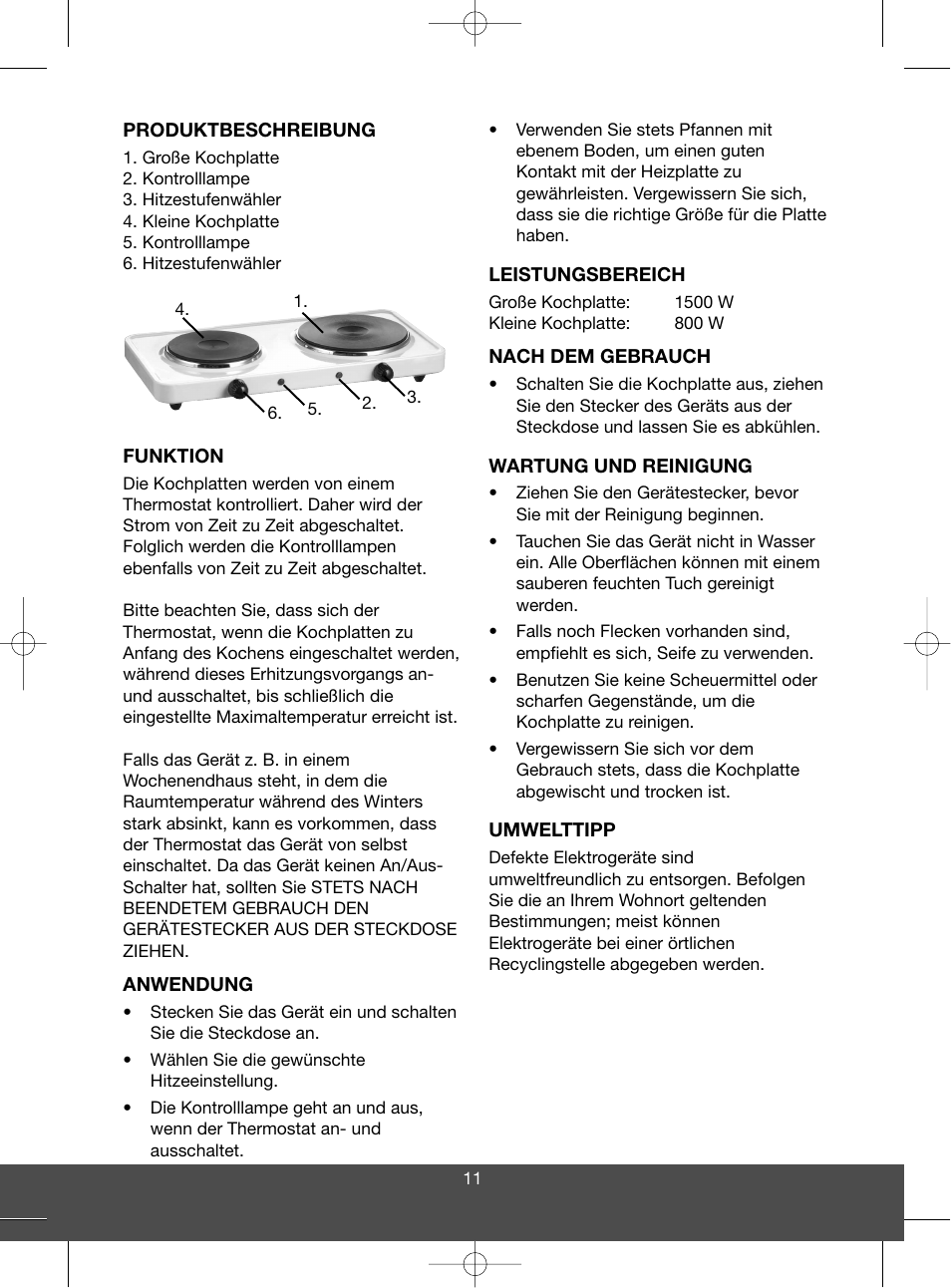 Melissa 650-004 User Manual | Page 11 / 20