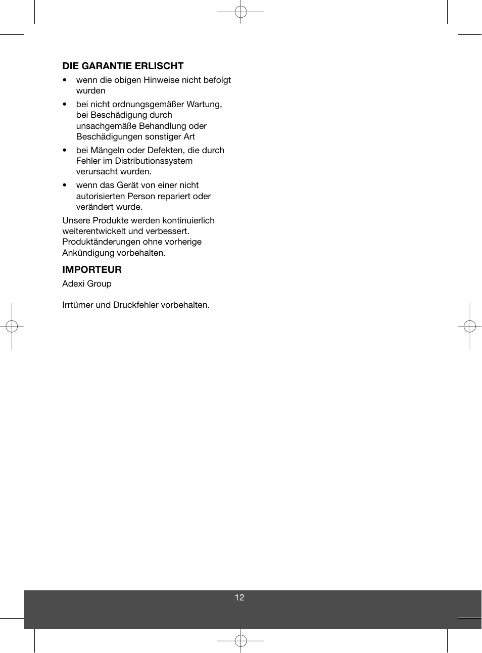 Melissa 650-004 User Manual | Page 12 / 20