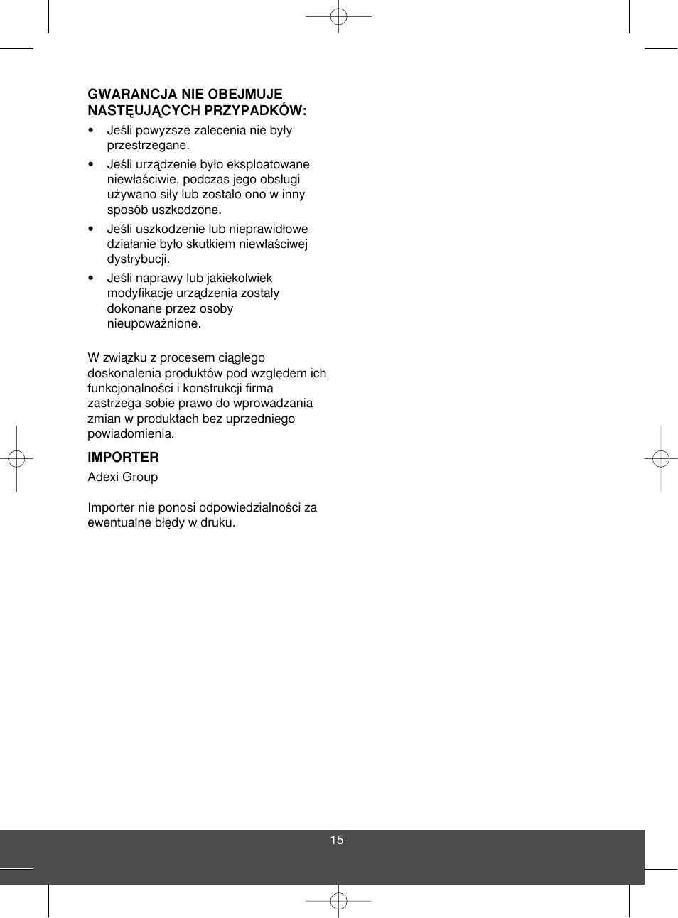 Melissa 650-004 User Manual | Page 15 / 20