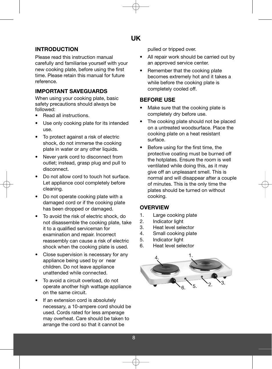 Melissa 650-004 User Manual | Page 8 / 20