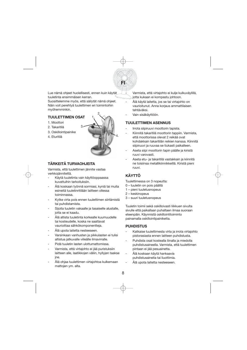 Melissa 271-001 User Manual | Page 8 / 17