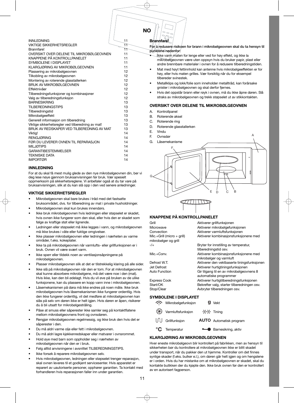 No °c | Melissa Steel Series 253-003 User Manual | Page 11 / 38