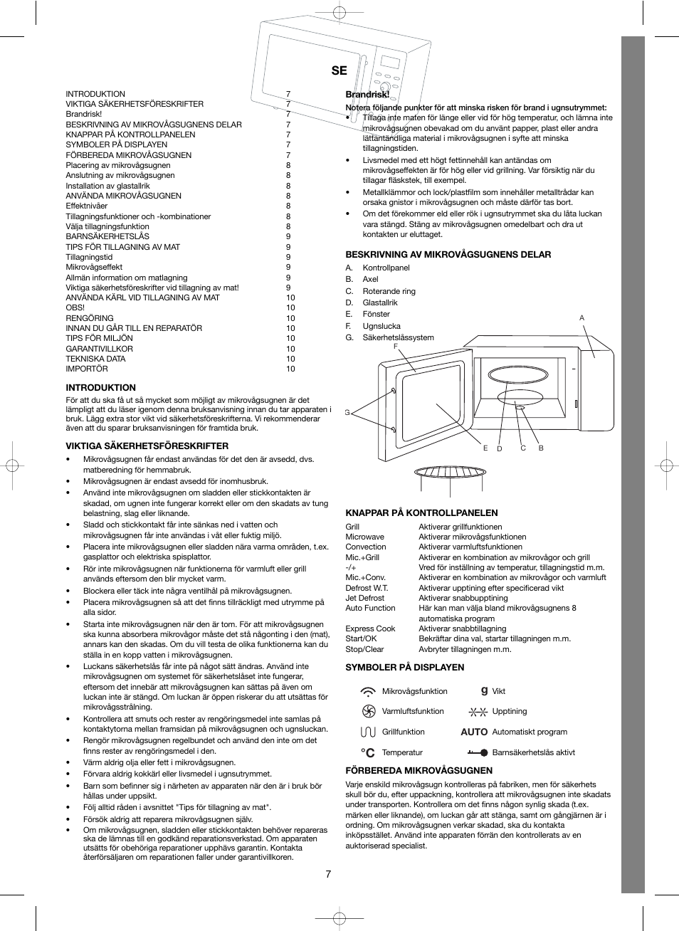 Se °c | Melissa Steel Series 253-003 User Manual | Page 7 / 38