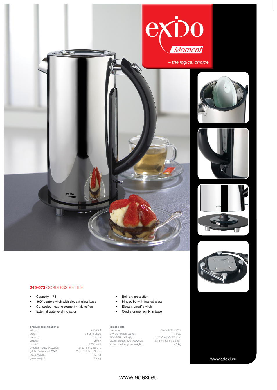 Melissa 245073 User Manual | 1 page