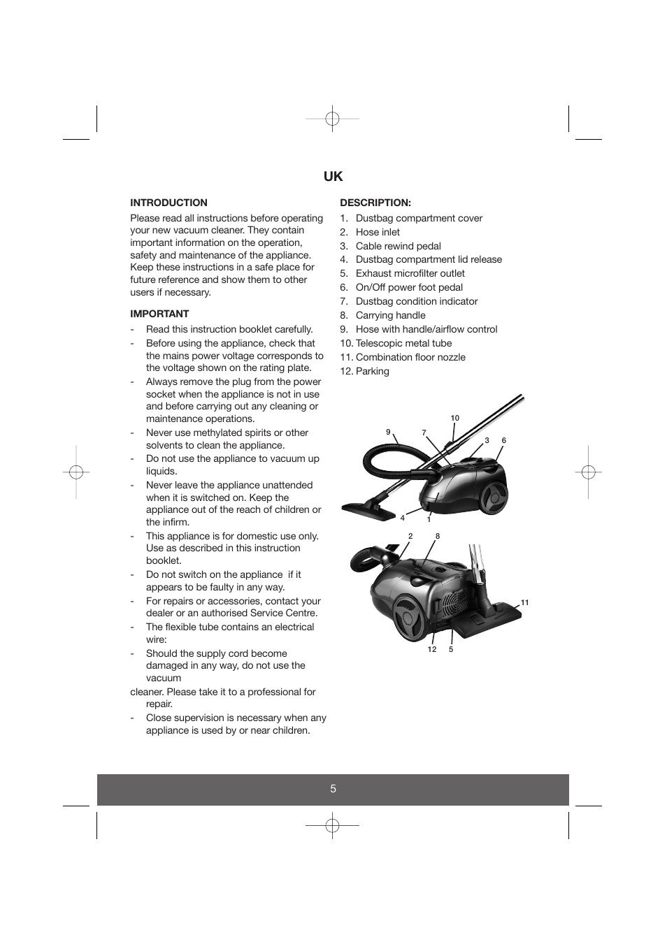 Melissa 640035 User Manual | Page 5 / 8