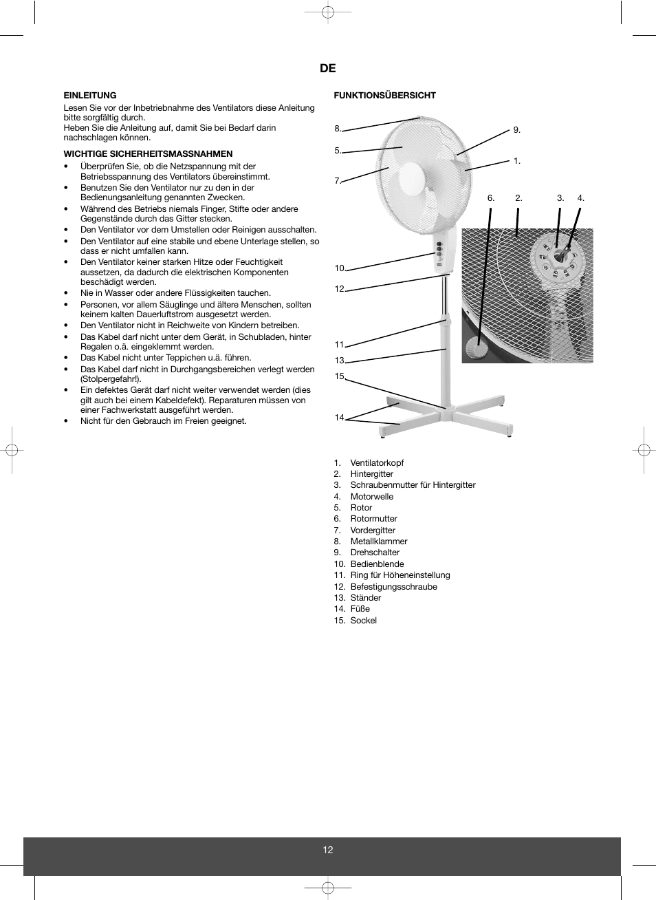 Melissa 671-107 User Manual | Page 12 / 20