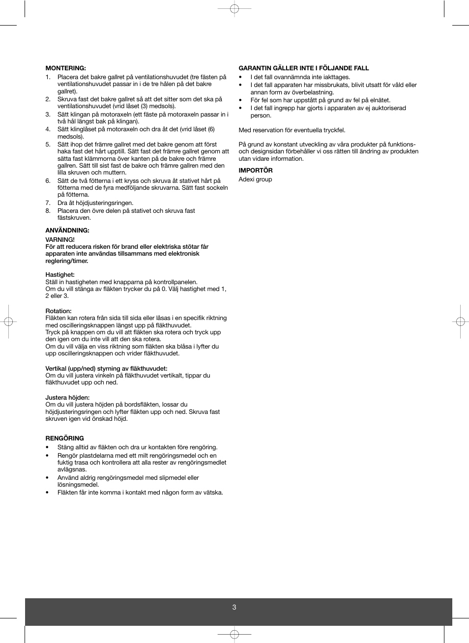 Melissa 671-107 User Manual | Page 3 / 20