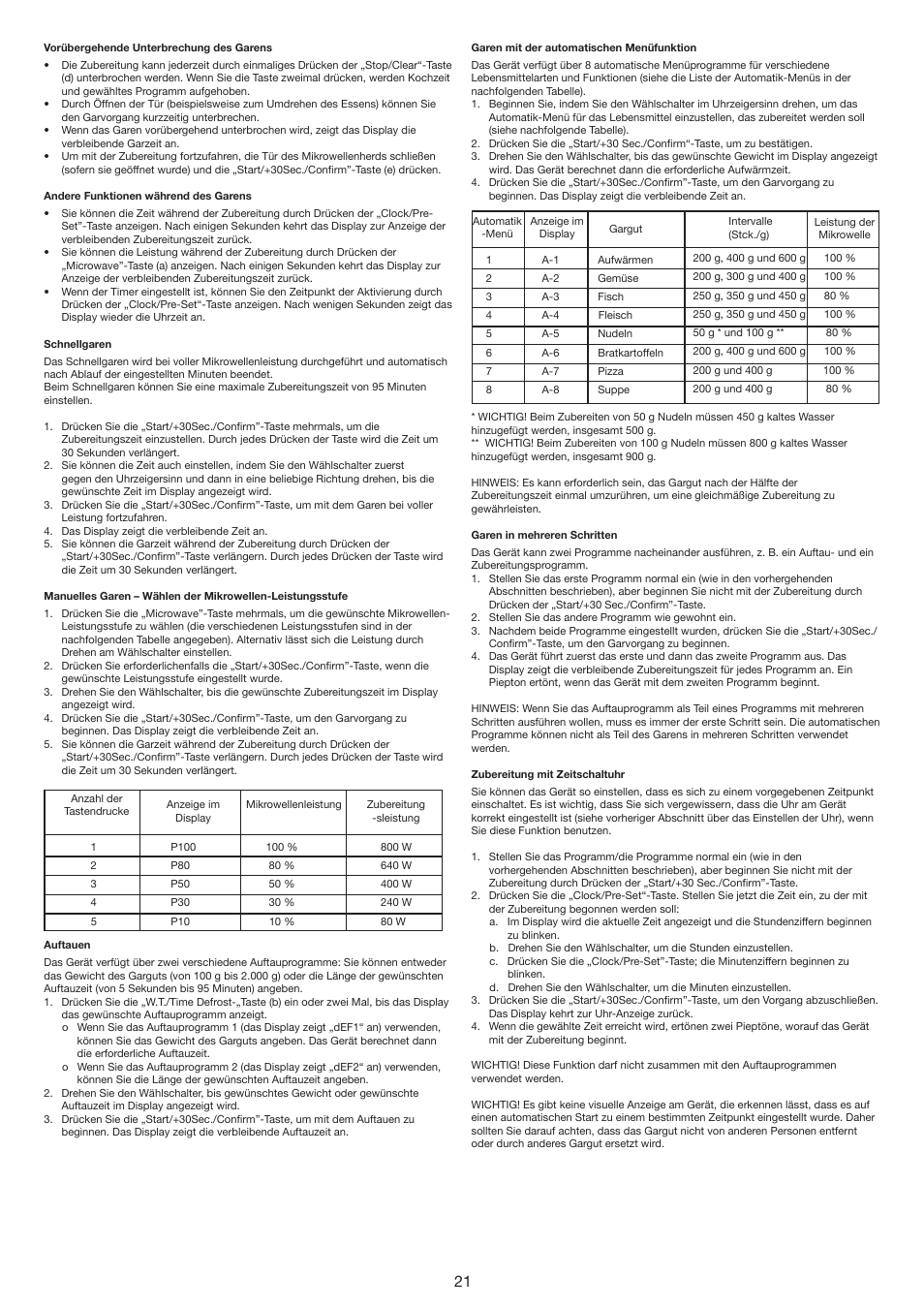 Melissa 653-123 User Manual | Page 21 / 28