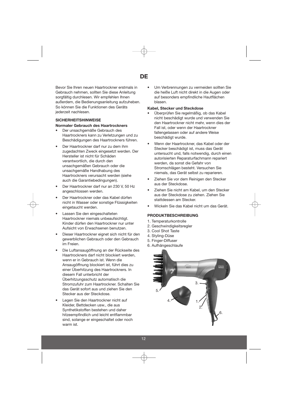 Melissa 635-067 User Manual | Page 12 / 18