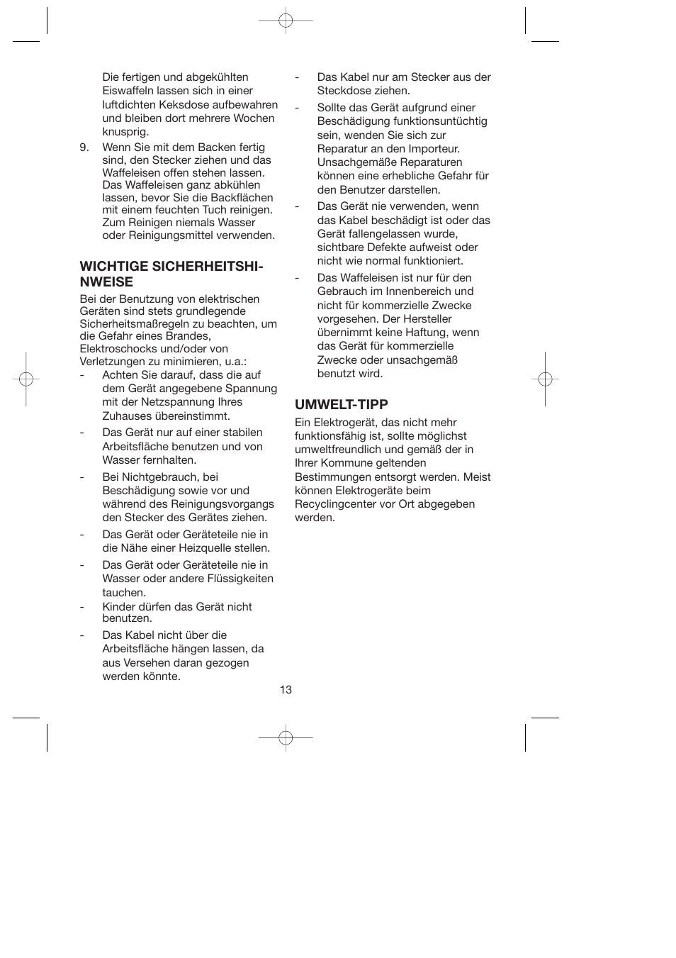 Melissa ide line 743-139 User Manual | Page 13 / 17