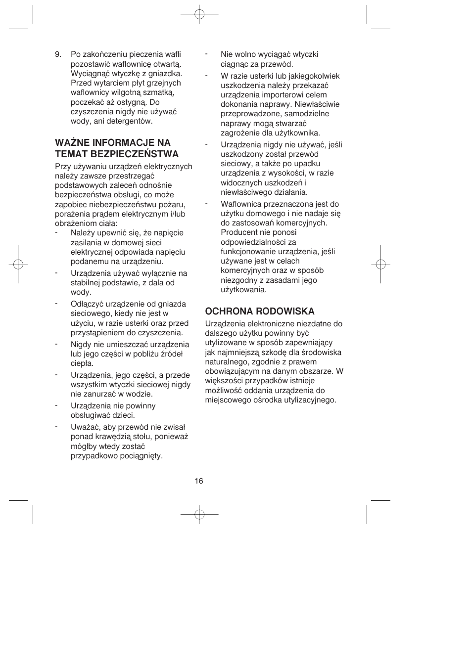 Melissa ide line 743-139 User Manual | Page 16 / 17